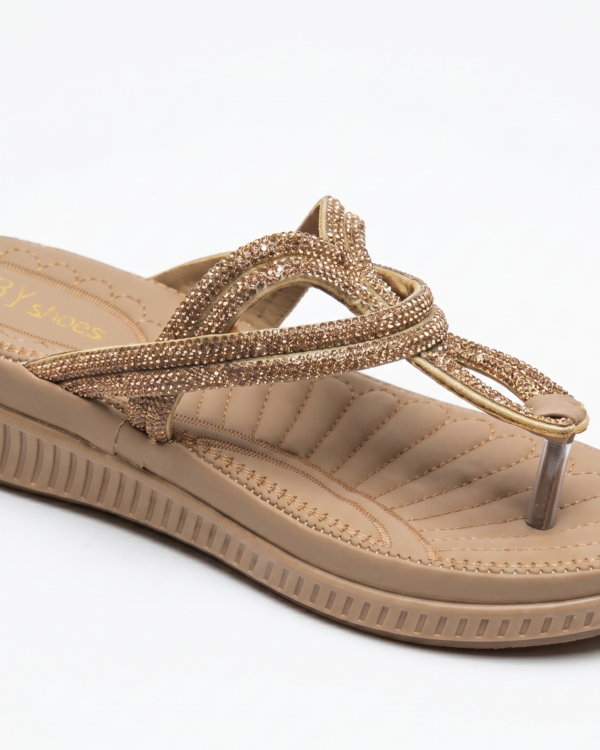 Champagne Glow Comfort Sandal