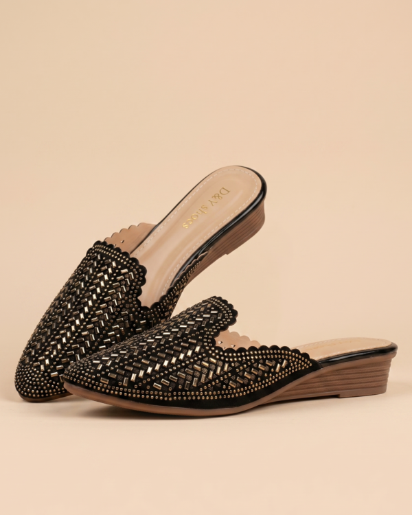 Phantom Black Mules
