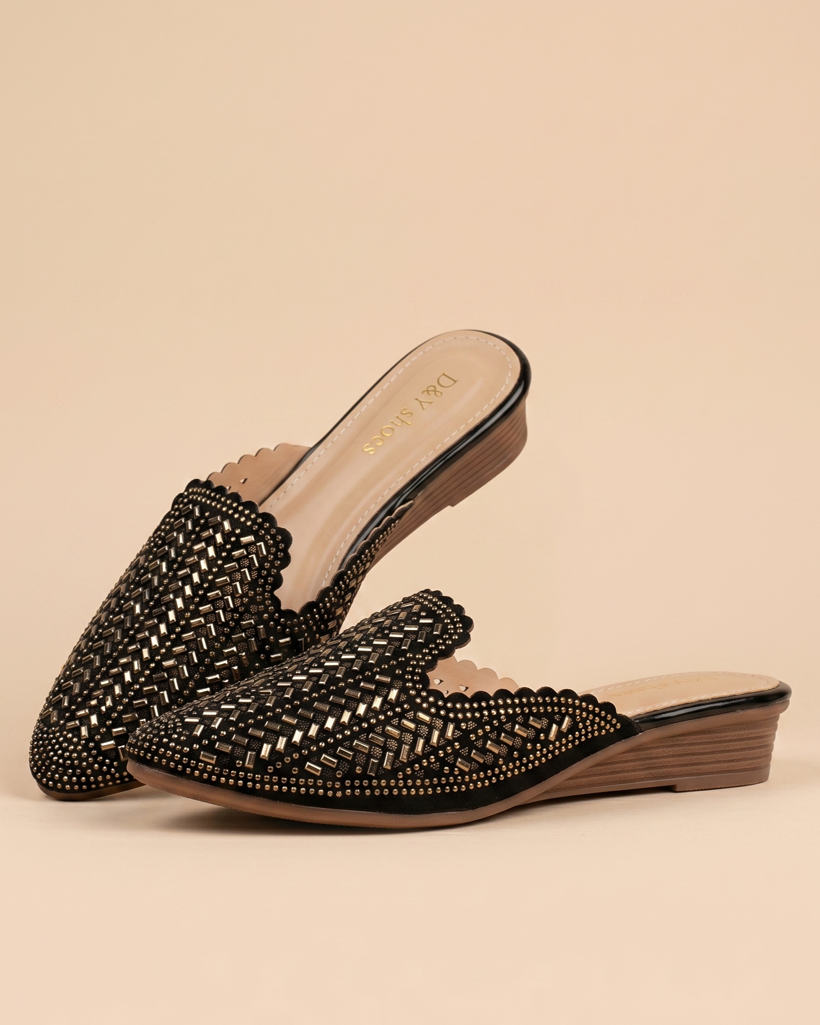 Phantom Black Mules