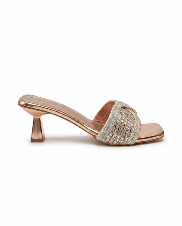 Luxe Rose Glam Heels