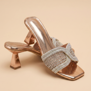 Luxe Rose Glam Heels
