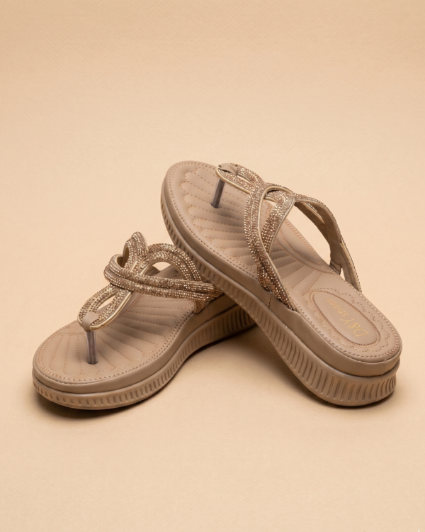 Champagne Glow Comfort Sandal