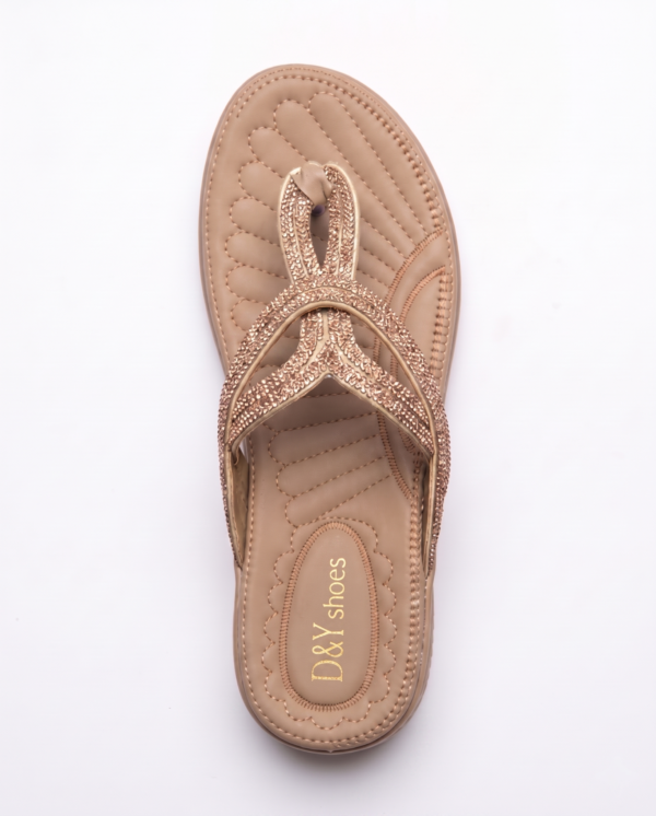 Champagne Glow Comfort Sandal